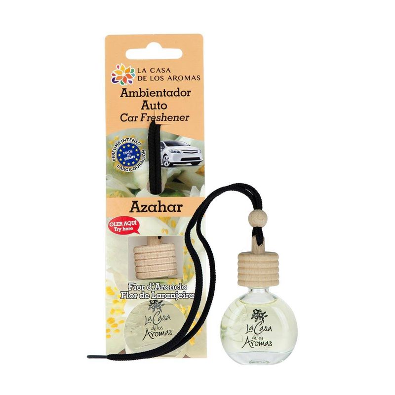 LA CASA DE LOS AROMAS - Ambientador Colgador Auto Azahar
