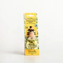 LA CASA DE LOS AROMAS - Ambientador Colgador Auto Vainilla 7ml