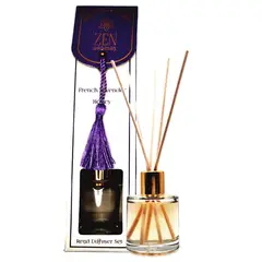 LA CASA DE LOS AROMAS - Difusor de varillas Zen Aromas 50ml Lavanda Francesa y Miel