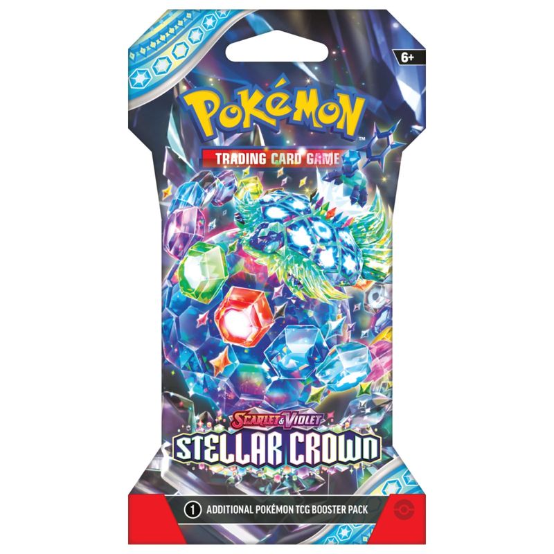 POKEMON - Cartas Pokemon Tcg Stellar Crown Sobre Sleeved Booster Ingles