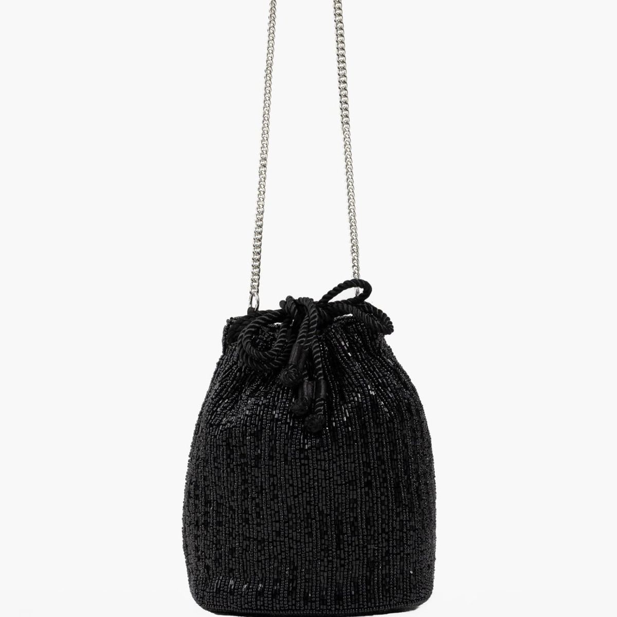 LOUNGE - Mini Cartera Bucket Mostacillas Fiesta LOUNGE