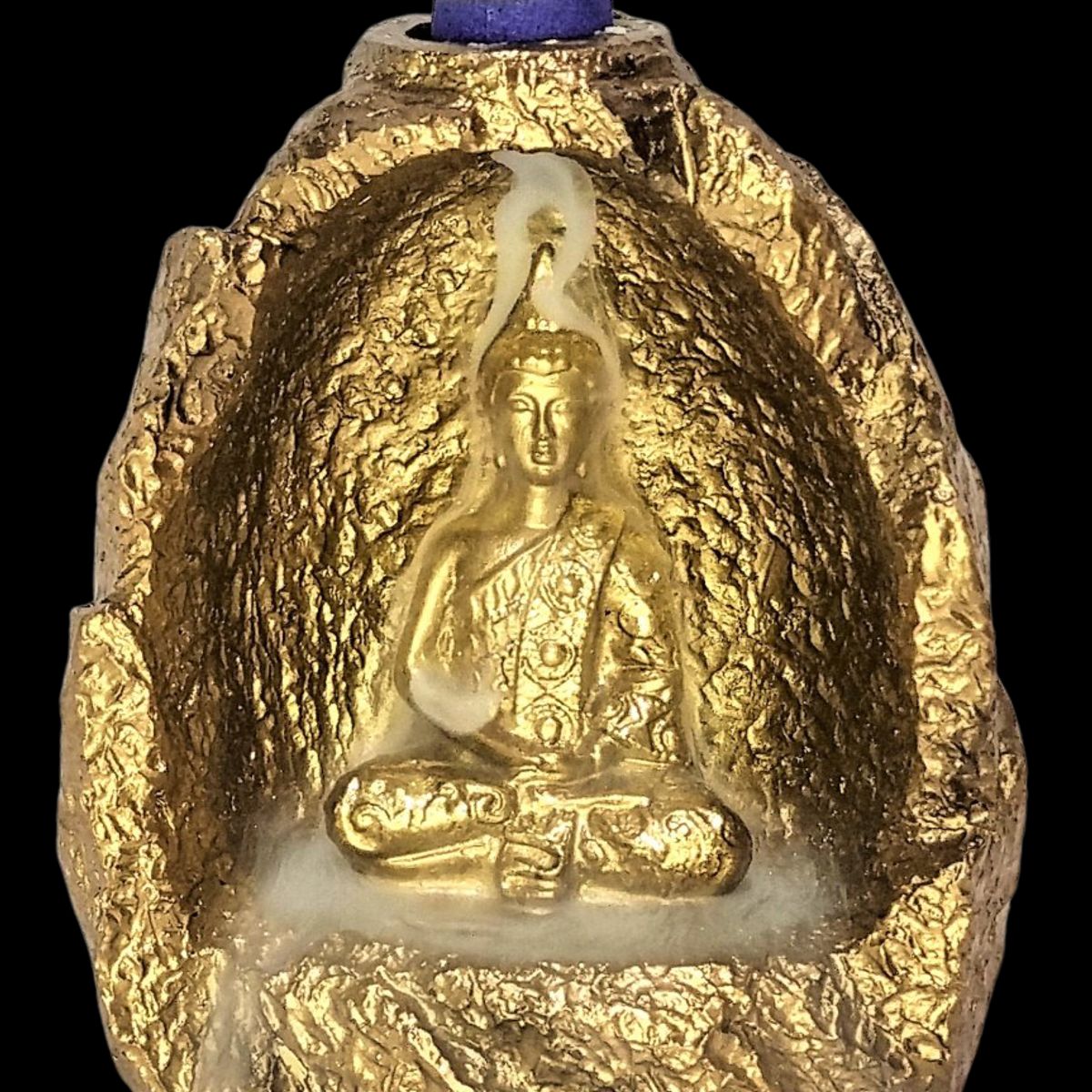 LA CASA DE LOS AROMAS - Cascada de Humo Meditación Dorada de Buda