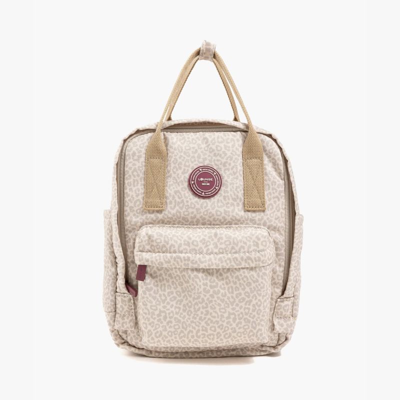 LOUNGE - Mochila Mujer Canvas Estampado