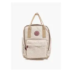 LOUNGE - Mochila Mujer Canvas Estampado