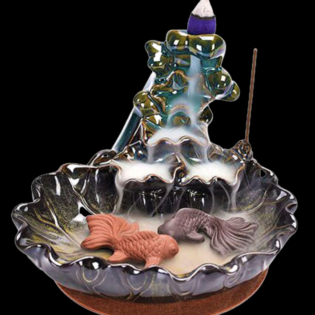 LA CASA DE LOS AROMAS - Cascada de Incienso Peces Koi