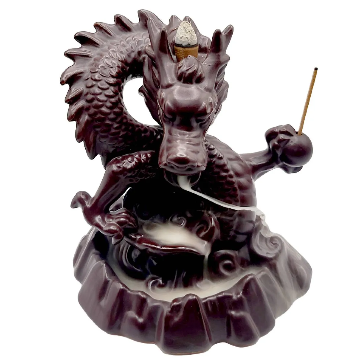 LA CASA DE LOS AROMAS - Cascada de Humo Dragón de Ceramica