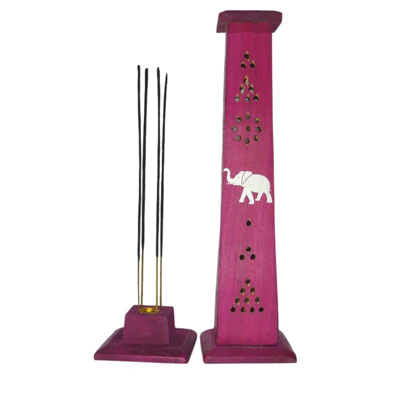 LA CASA DE LOS AROMAS - Torre porta incienso Purpura + incienso HEM
