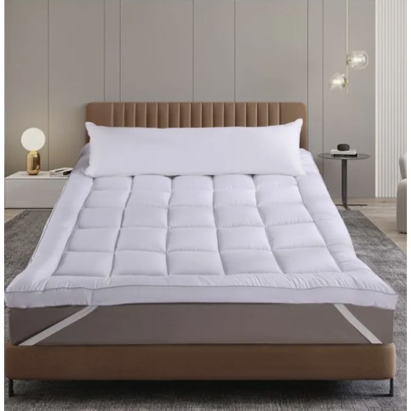 ATLAS - Cubrecolchón Topper Ultra Acolchado 2 Plazas