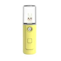 LA CASA DE LOS AROMAS - Rociador de Niebla Portátil de 30ml Amarillo - Humidificador