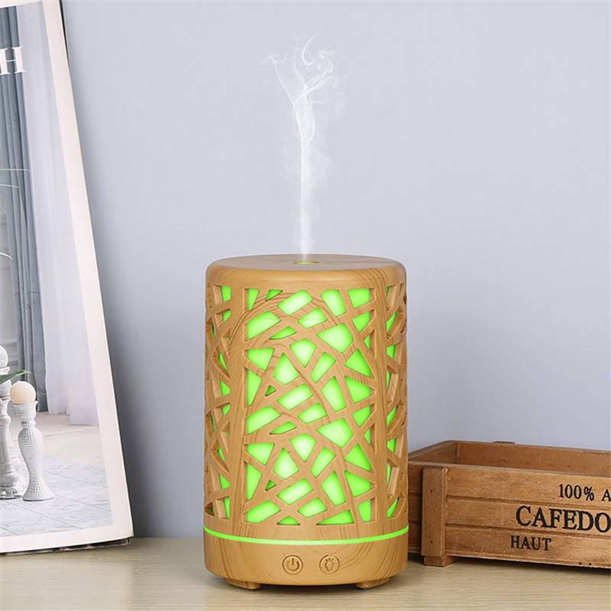 Humidificador Difusor de Aromas ultrasónico 200ml Claro, marca LA CASA DE LOS AROMAS - Foto 2