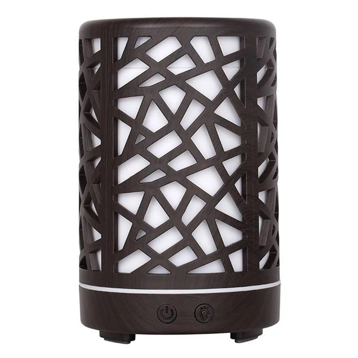 LA CASA DE LOS AROMAS - Humidificador Difusor de Aromas ultrasónico 200ml Oscuro