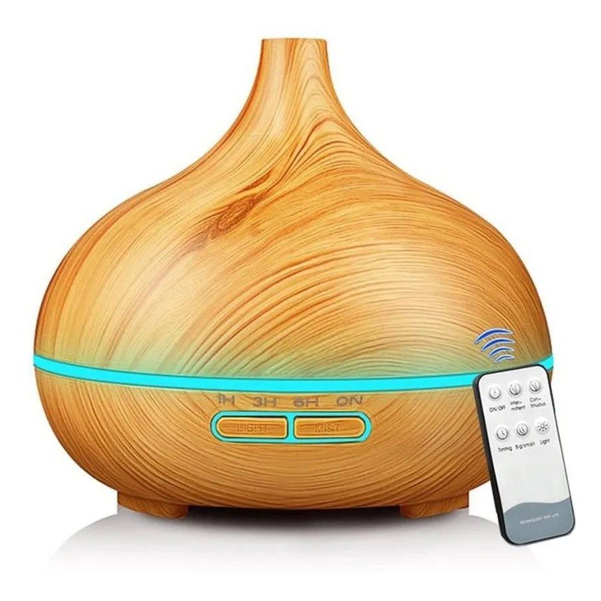 LA CASA DE LOS AROMAS - Humidificador 500 ml Control Remoto