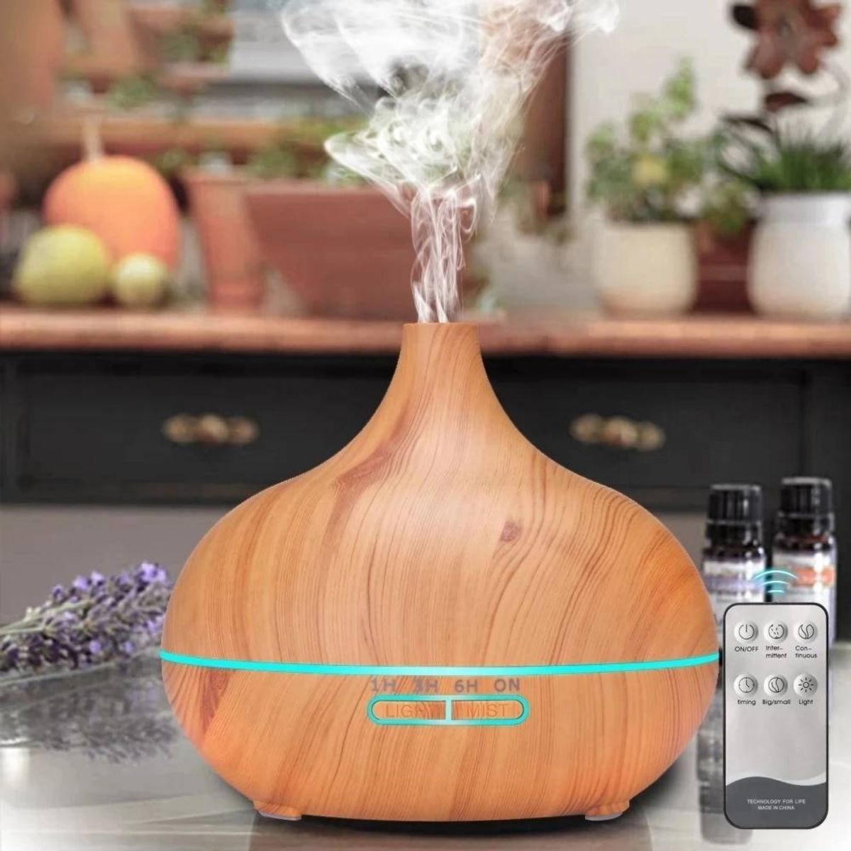 LA CASA DE LOS AROMAS - Humidificador 500 ml Control Remoto