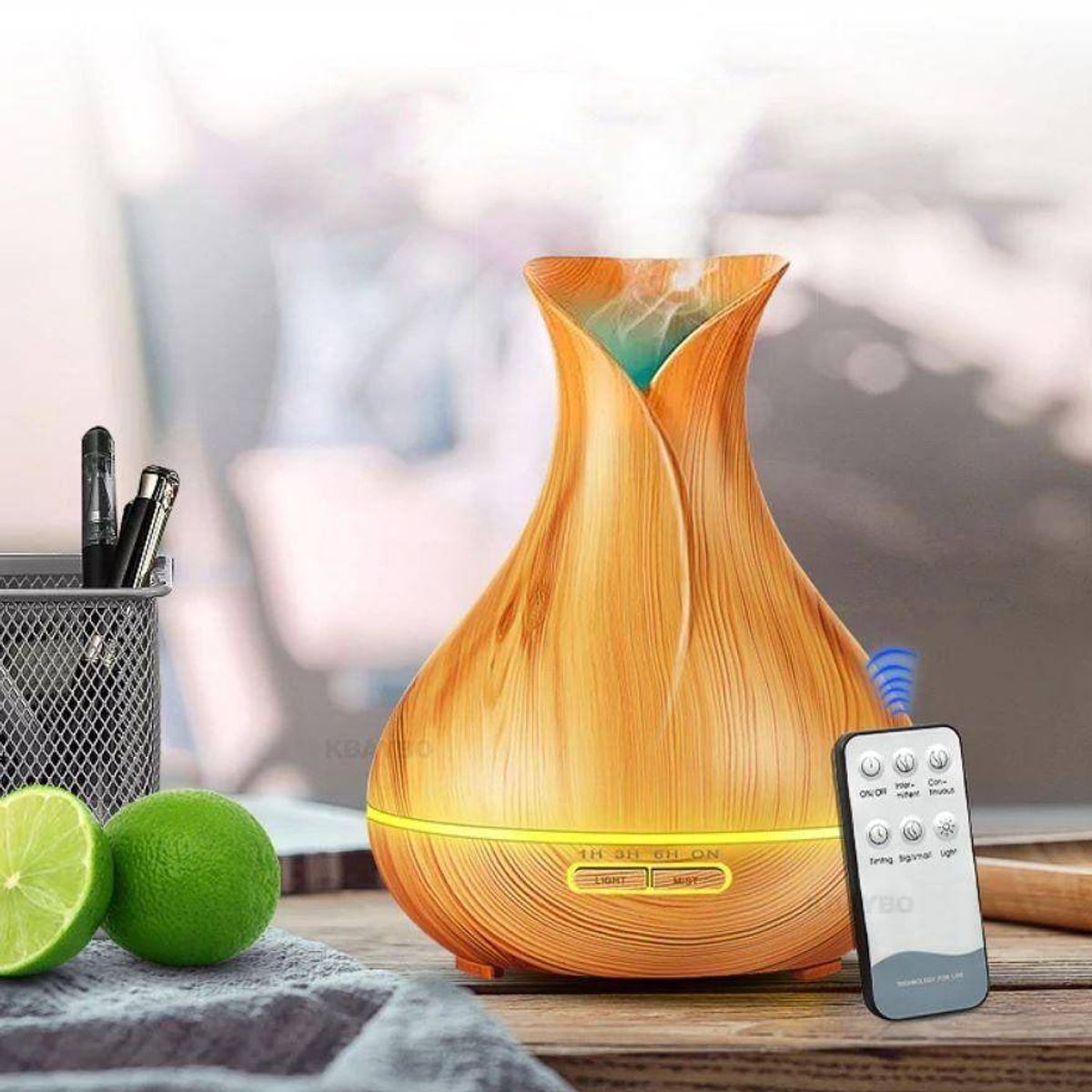 LA CASA DE LOS AROMAS - Humidificador Ultrasónico 550ml Control Remoto