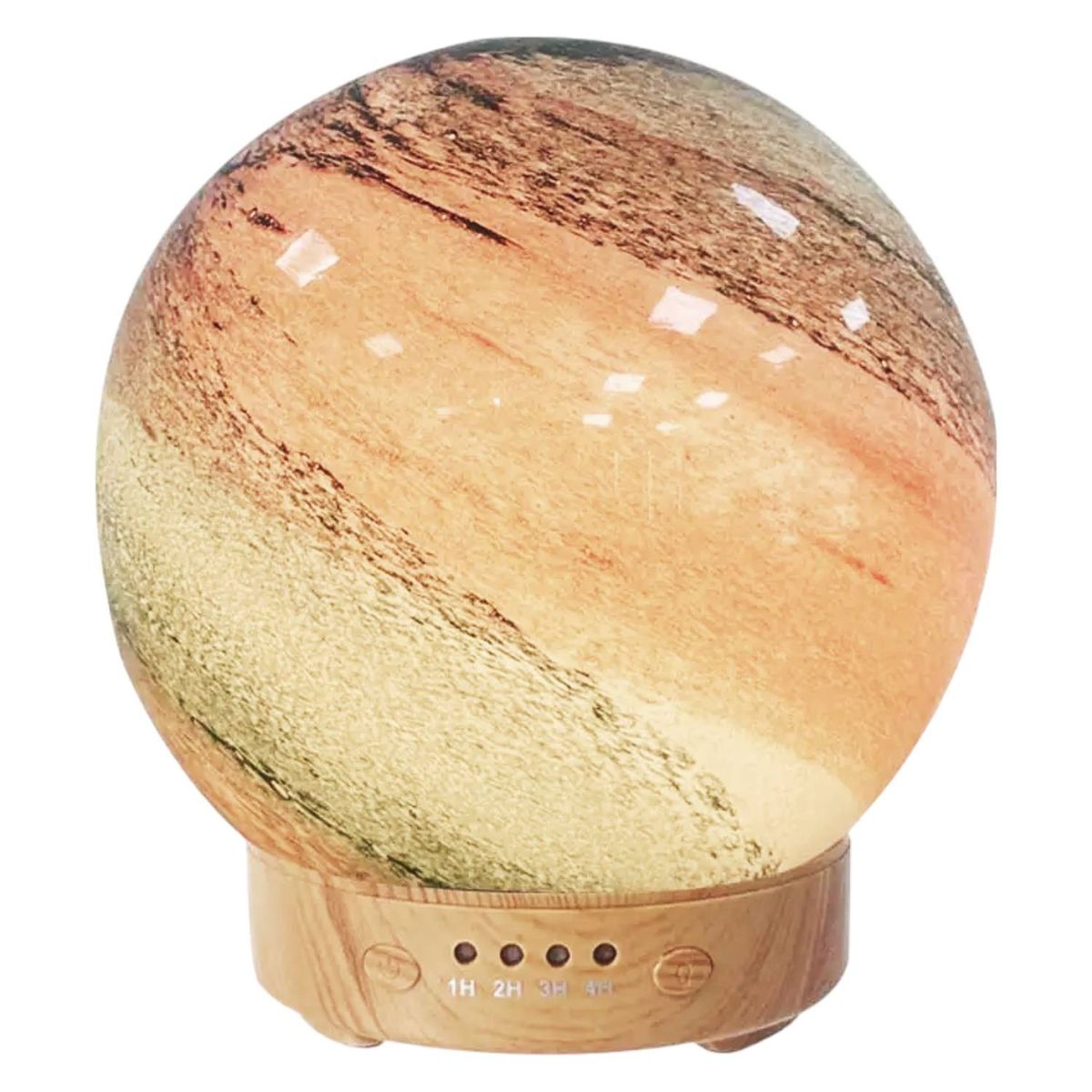 LA CASA DE LOS AROMAS - Difusor de Aromas Humidificador de Cristal Esferico