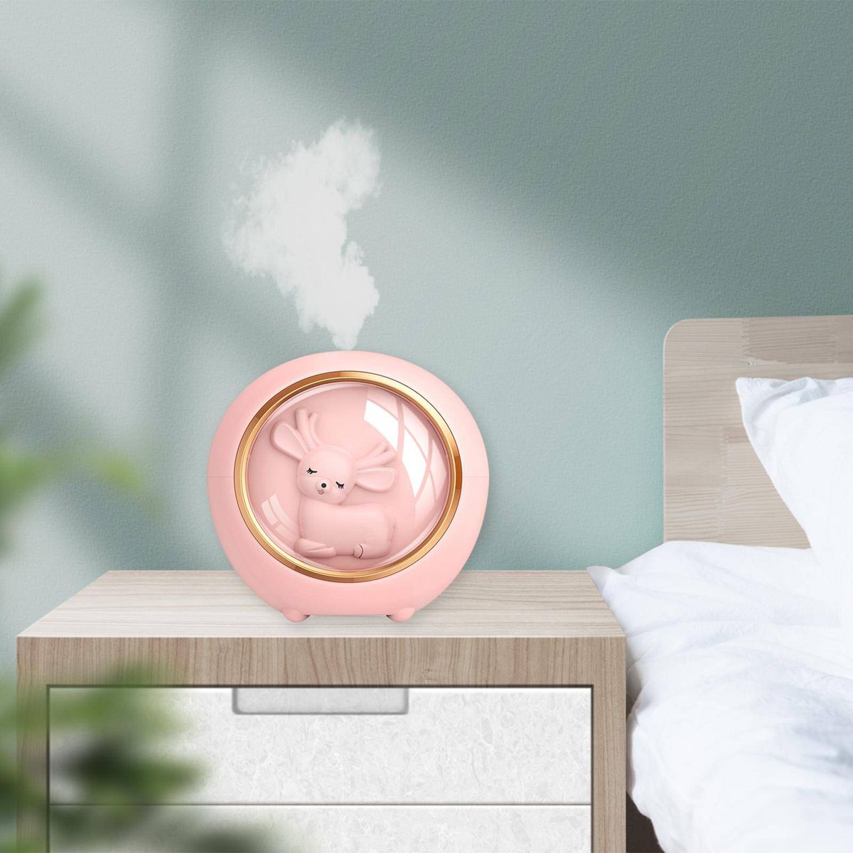 LA CASA DE LOS AROMAS - Humidificador Bebé Ciervo Rosa