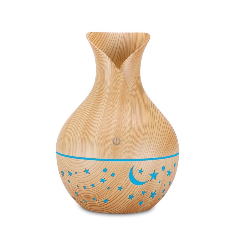 LA CASA DE LOS AROMAS - Humidificador USB 130ml 7 Luces Led Cielo