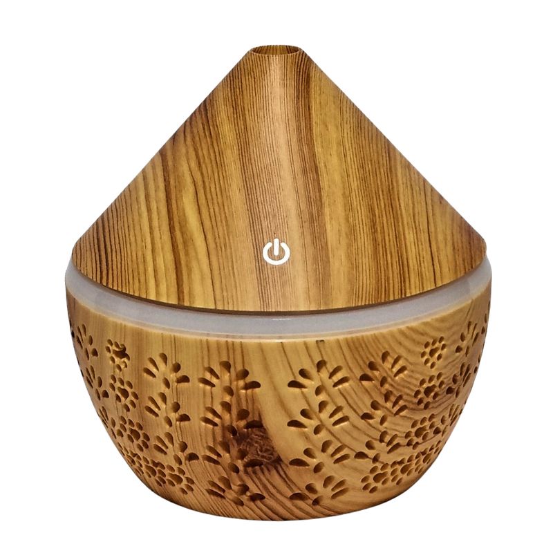 LA CASA DE LOS AROMAS - Humidificador USB 300ml Pétalos Claro
