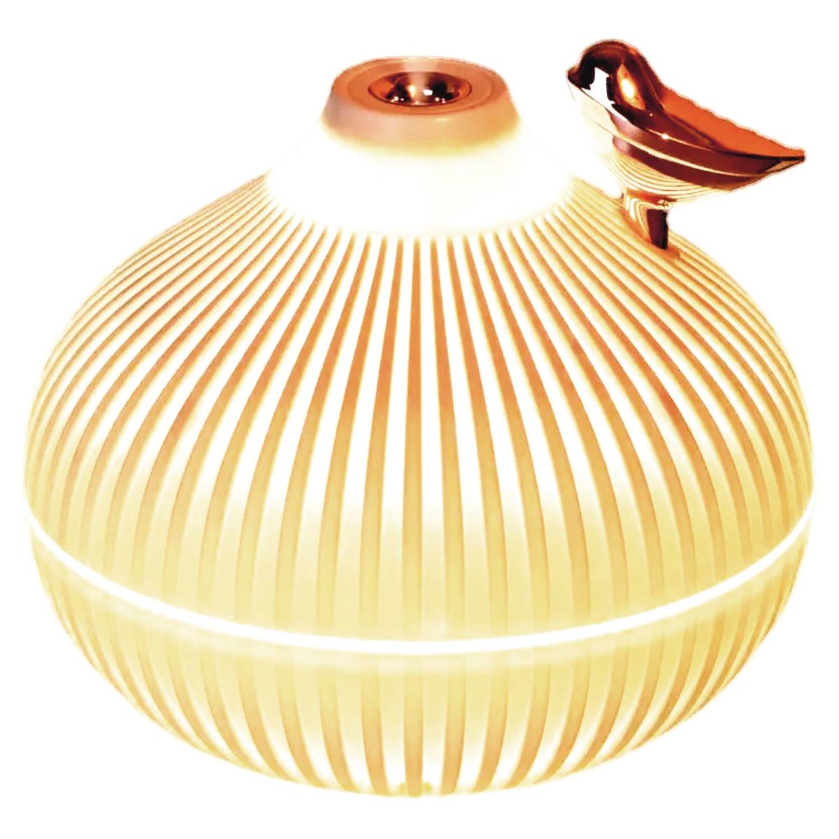 LA CASA DE LOS AROMAS - Humidificador 300ml bird Con Lámpara de Dormitorio