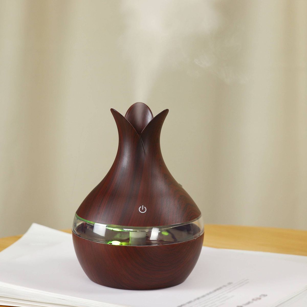 LA CASA DE LOS AROMAS - Humidificador Usb 7 Luces Led 300ml Puntas