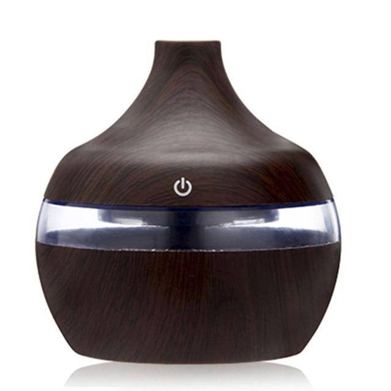 LA CASA DE LOS AROMAS - Humidificador USB 300 ml Color Caoba