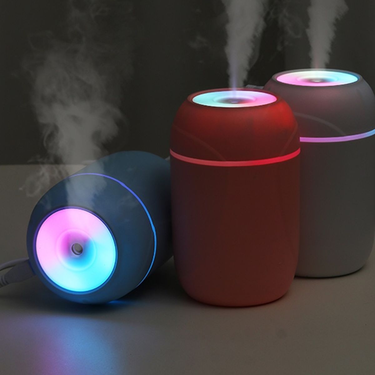 LA CASA DE LOS AROMAS - Humidificador Colorfull 260ml White