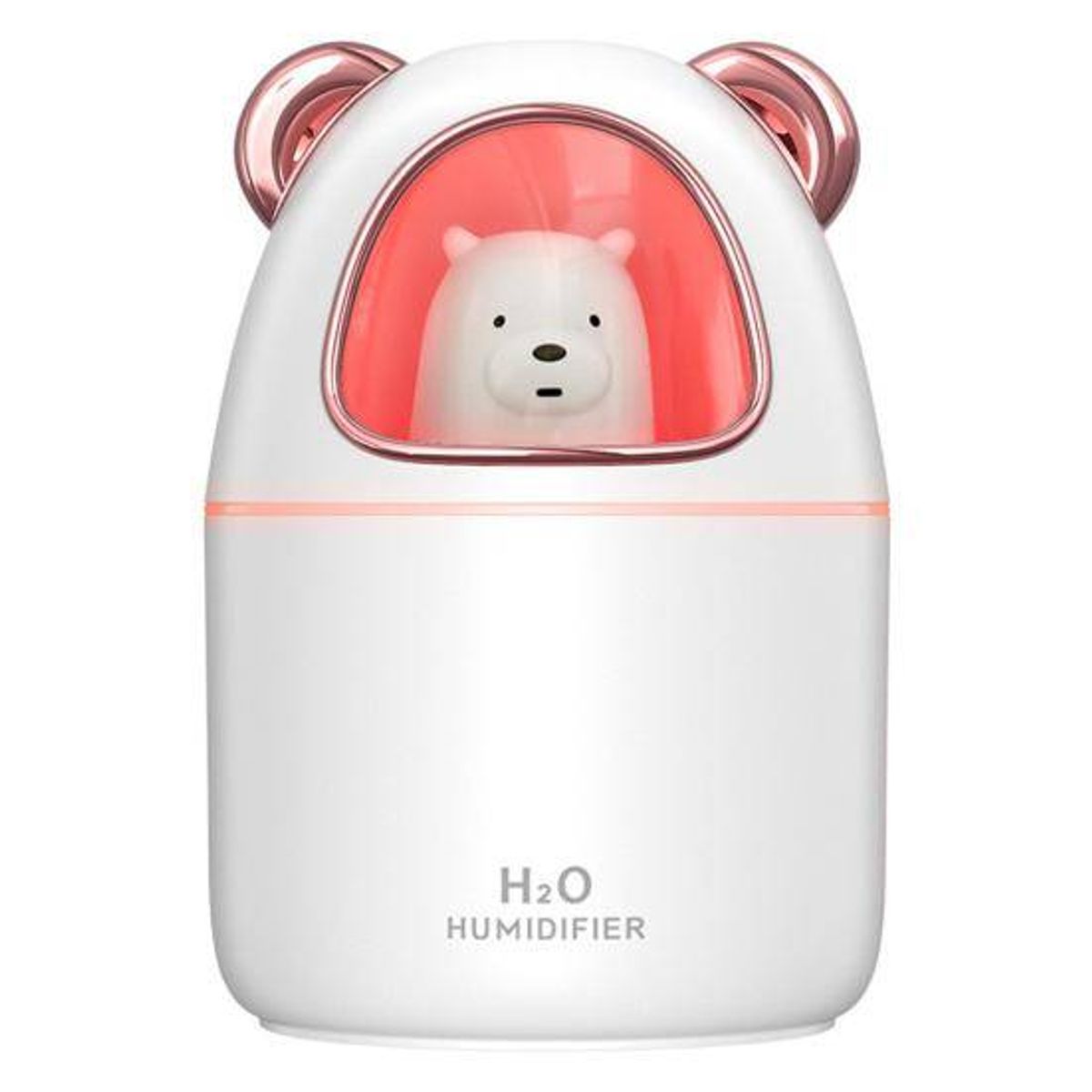 LA CASA DE LOS AROMAS - Humidificador Cute Bear Blanco