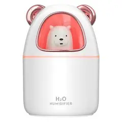 LA CASA DE LOS AROMAS - Humidificador Cute Bear Blanco