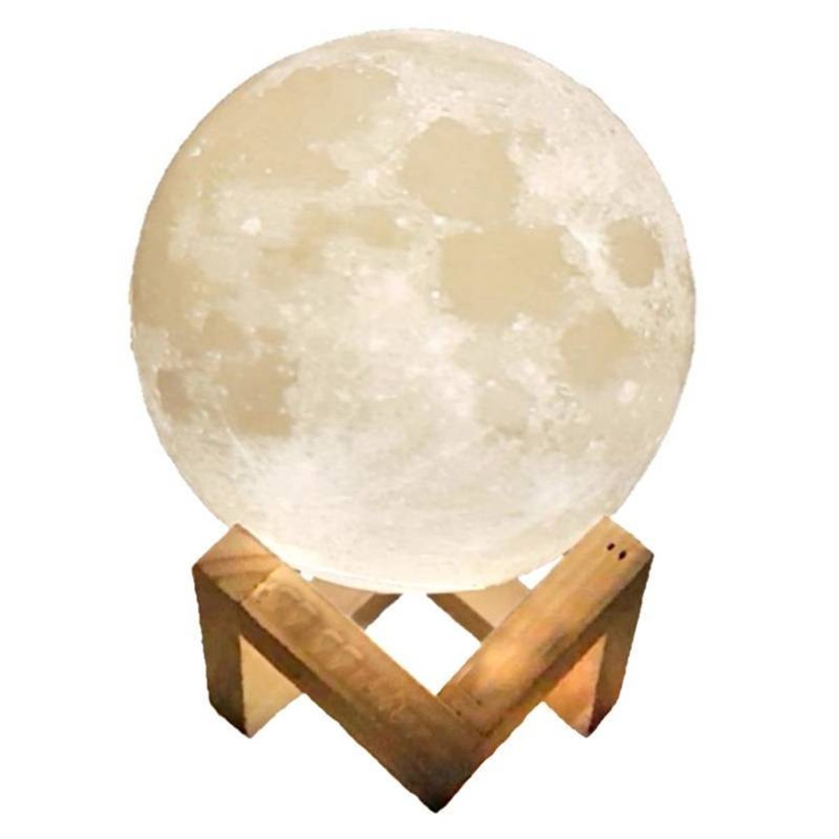 LA CASA DE LOS AROMAS - Lámpara de luz de la luna humidificador ultrasónico