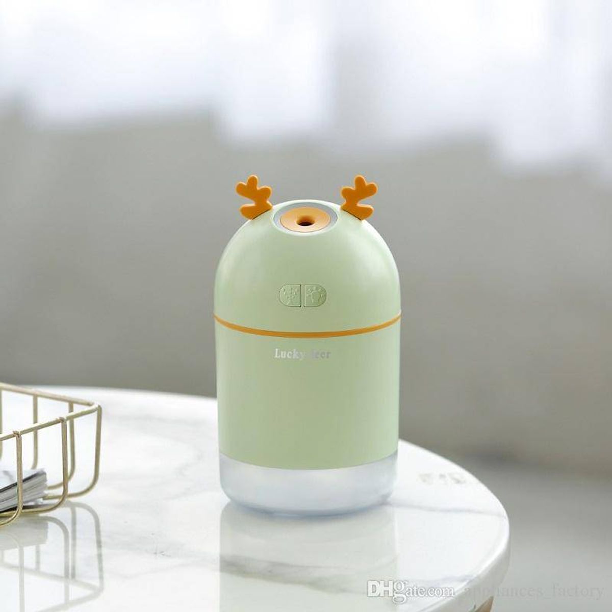 LA CASA DE LOS AROMAS - Humidificador Ciervo 400 ml Verde