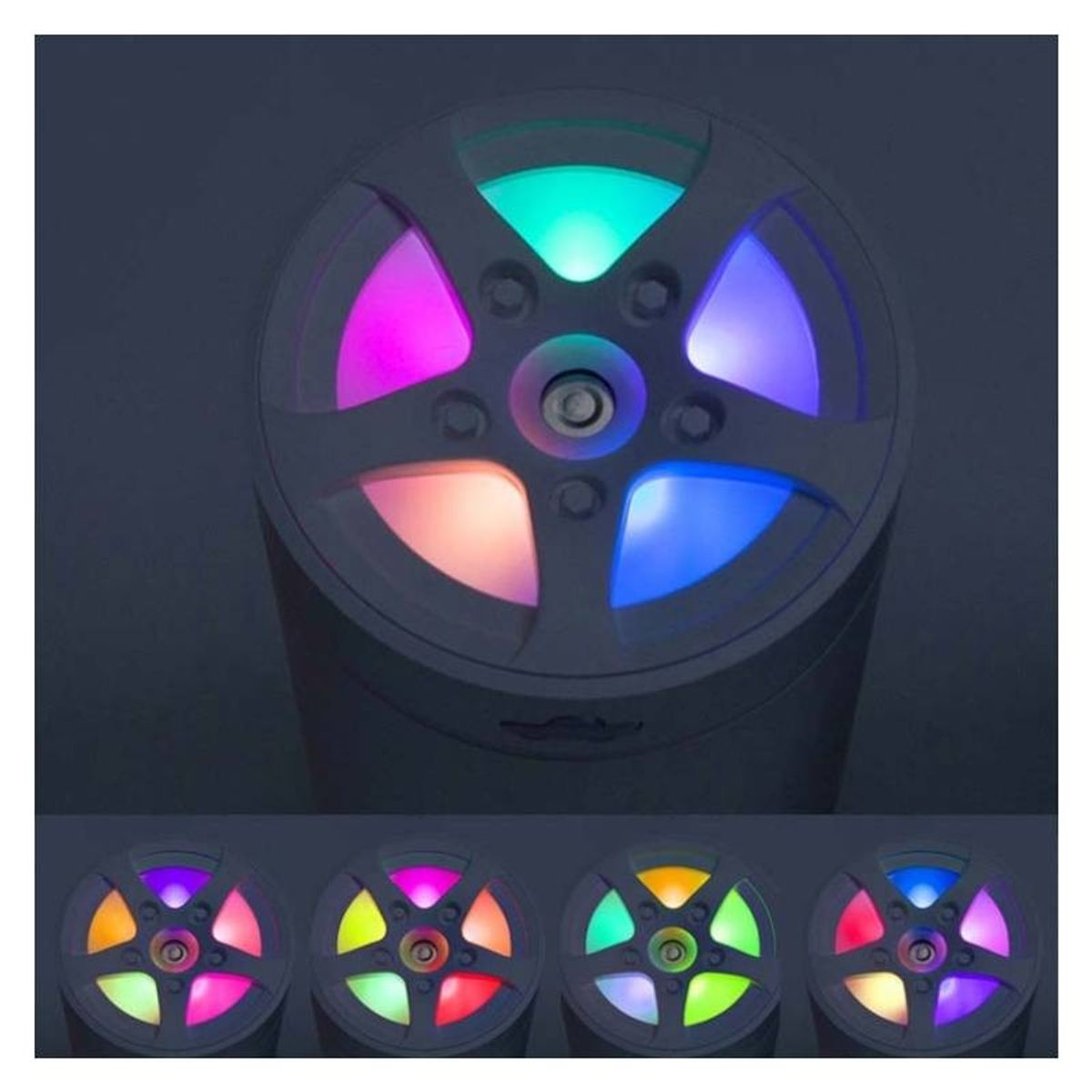 LA CASA DE LOS AROMAS - Humidificador Colorful Gris 300ml