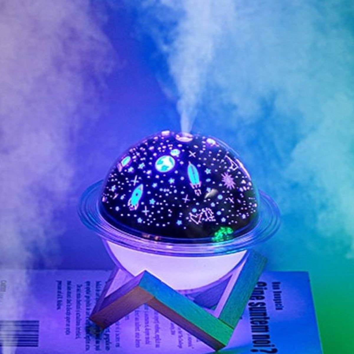 LA CASA DE LOS AROMAS - Humidificador Saturno Alíen 250ml