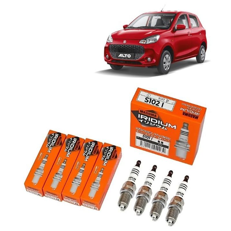 GENERICO - Bujías Pack 4 Para Suzuki Alto 1 11 2000 S102I