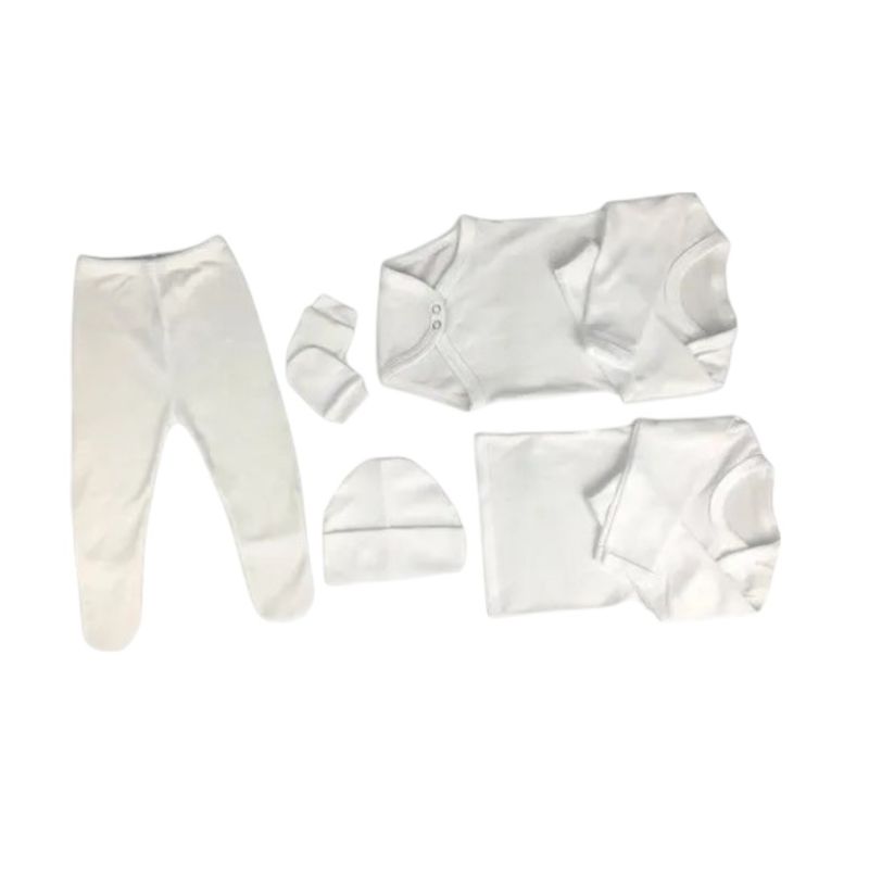 CORONA - AJUAR BEBE blanco 3 a 6 meses