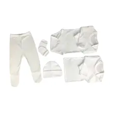 CORONA - AJUAR BEBE blanco 3 a 6 meses