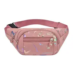GENERICO - Banano Riñonera Bolso Cruzado con Diseño Splash Multicolor