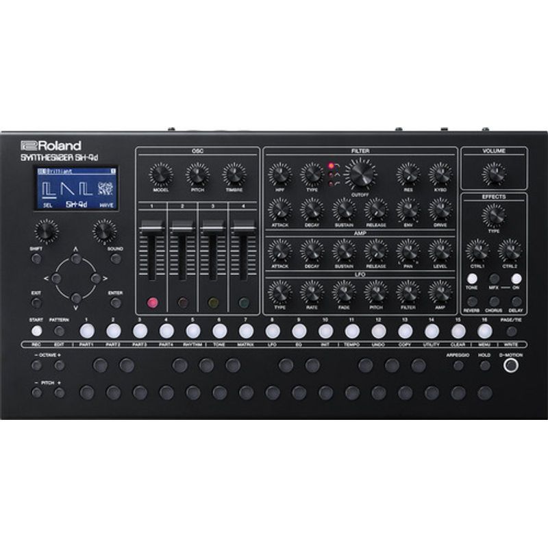 ROLAND - Roland Sh-4d Desktop Synthesizer Module