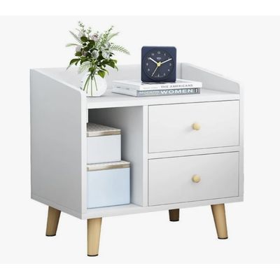 Imagen 2 del producto Velador Ct029 Melamina 48x47x40 Cm 2 Cajones