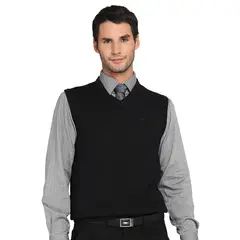ARROW - Sweater Sin Mangas Hombre Cuello V chaleco semiformal trabajo