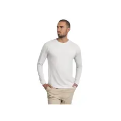 CORONA - Polera Manga Larga Algodón Básico Hombre M