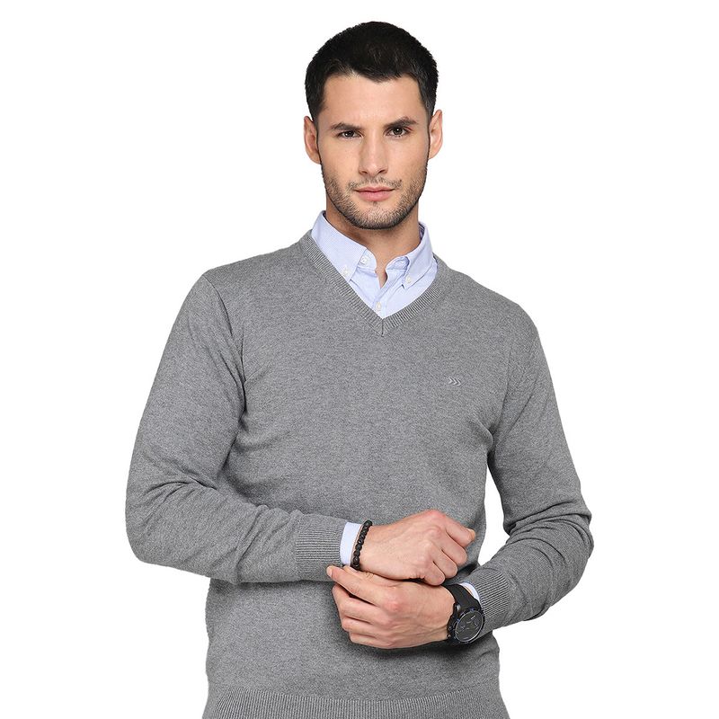 ARROW - Sweater Chaleco Hombre Cuello V Manga Larga Semiformal Trabajo Oficina