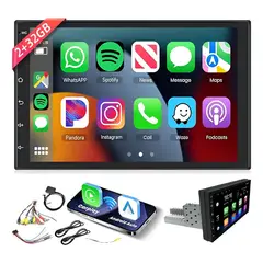 KUANGYE - Radio Auto Android 13 1 Din Pantalla Touch 7'' 2 Gb 32 Gb