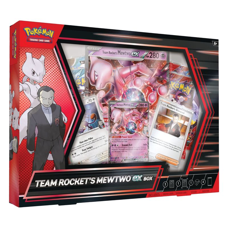 POKEMON - Pokémon Team Rockets Mewtwo Ex Box Español