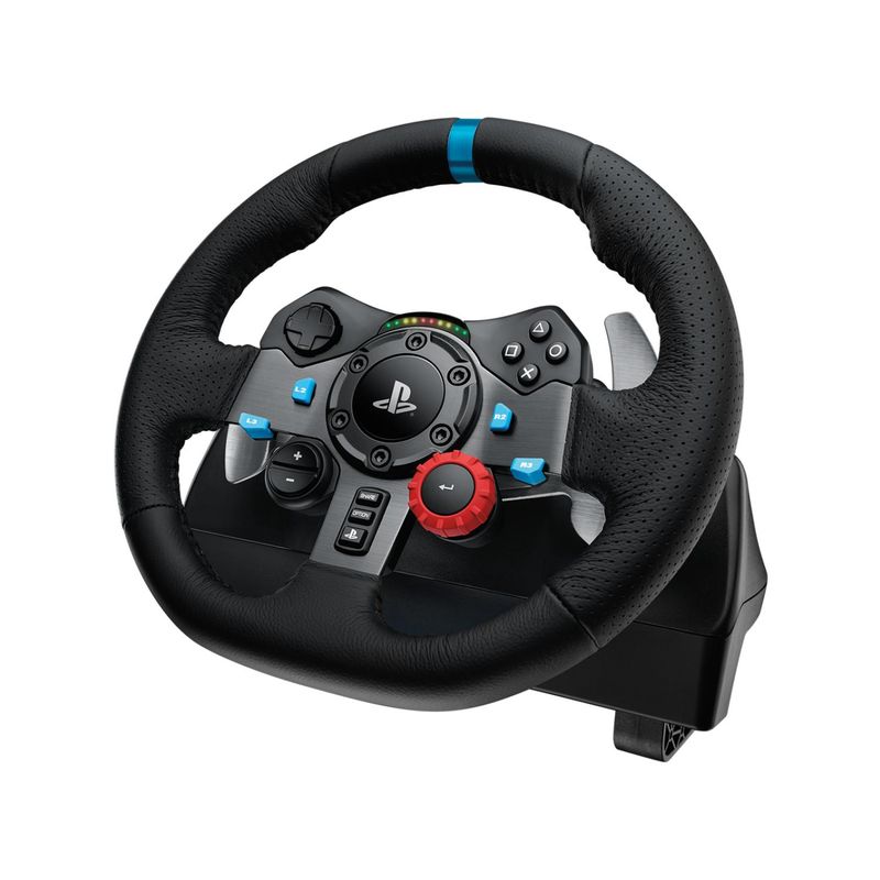 LOGITECH - Volante Gamer Con Pedales USB PS Y PC Negro G929 Logitech