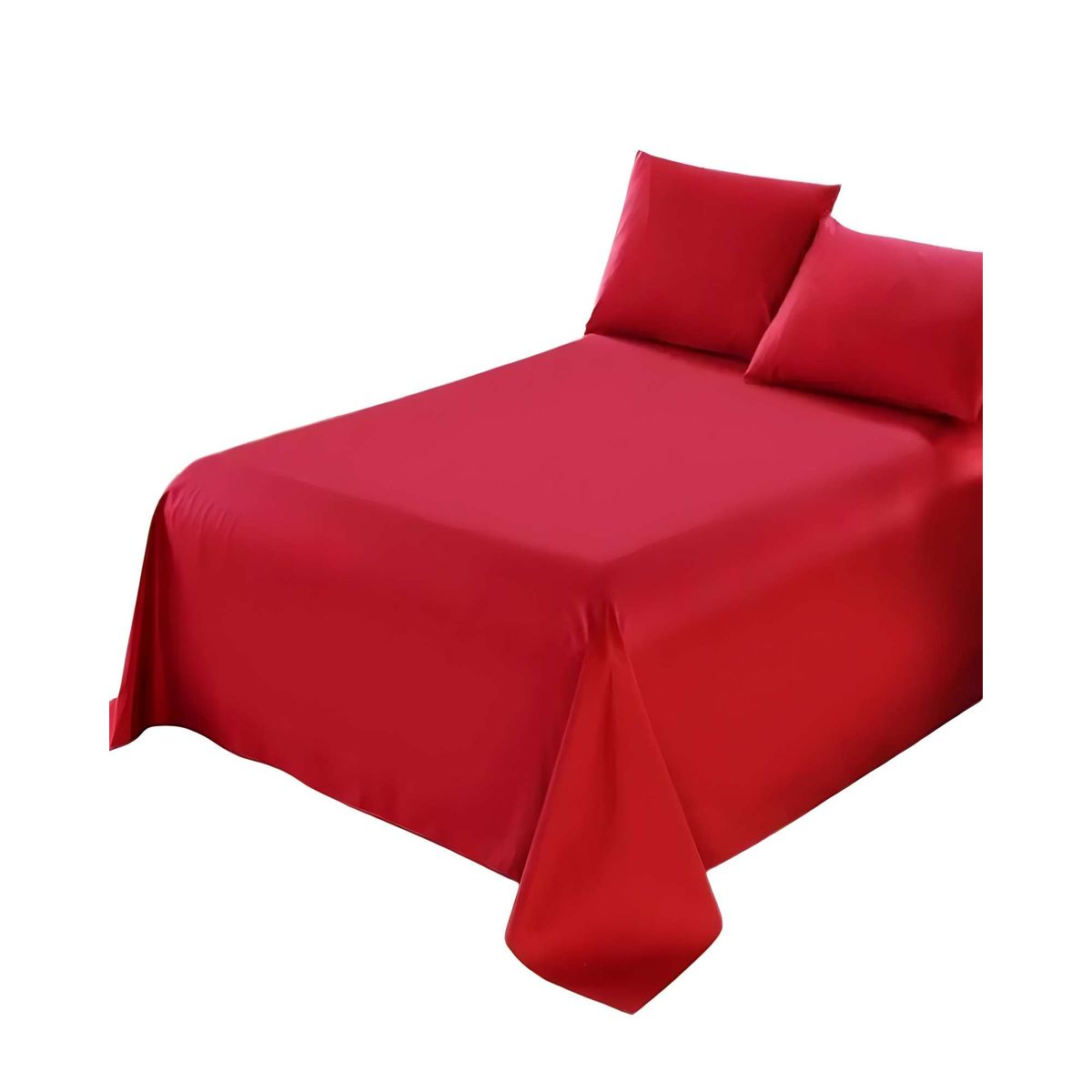 GENERICO - SABANAS PLAZA Y MEDIA ROJO