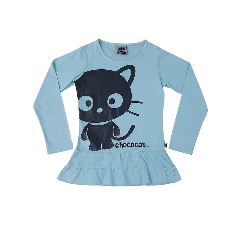 HELLO KITTY - Polera Niña Chococat