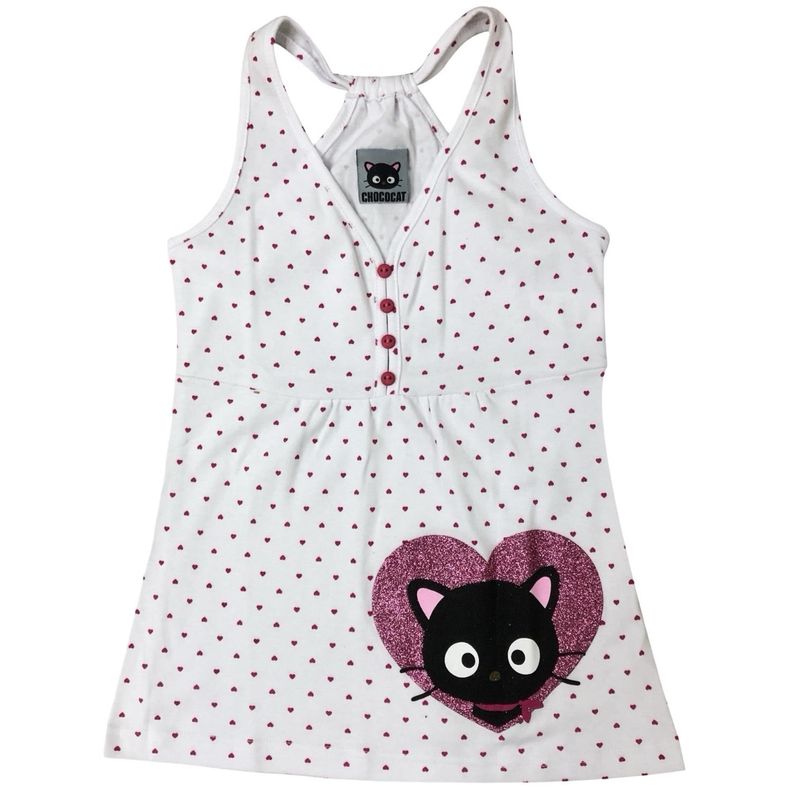 HELLO KITTY - Polera Niña Chococat