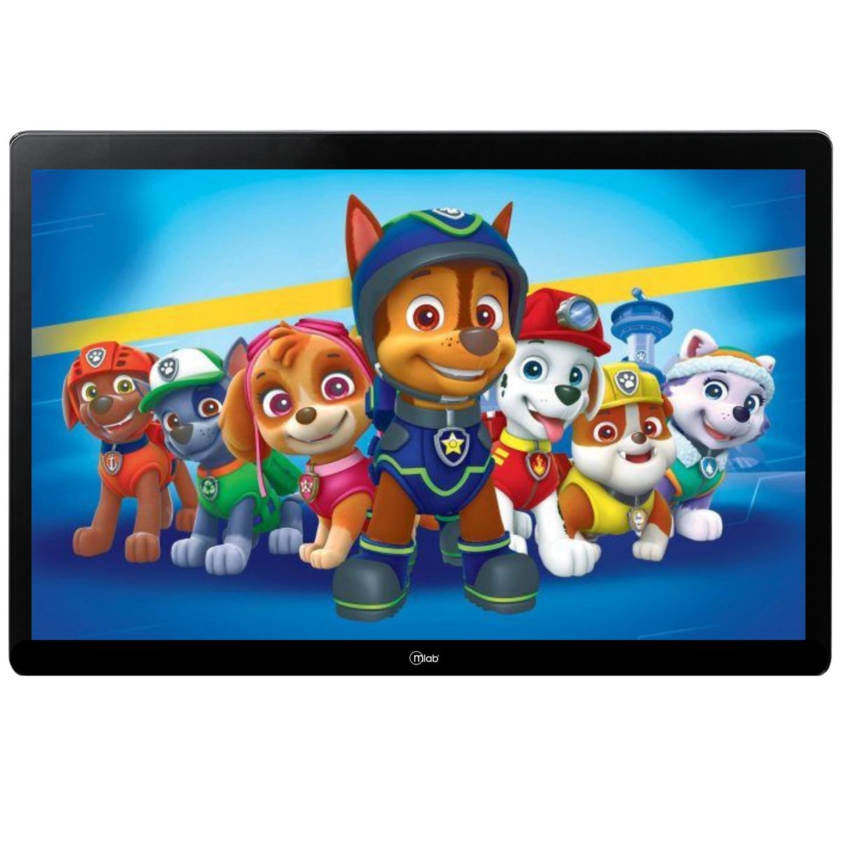MLAB - TV Portátil FHD Recargable Señal Digital ISDB-T 14 SLIM BK