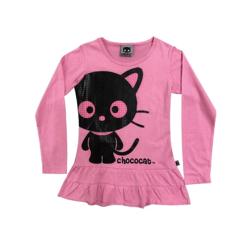 HELLO KITTY - Polera Niña Chococat