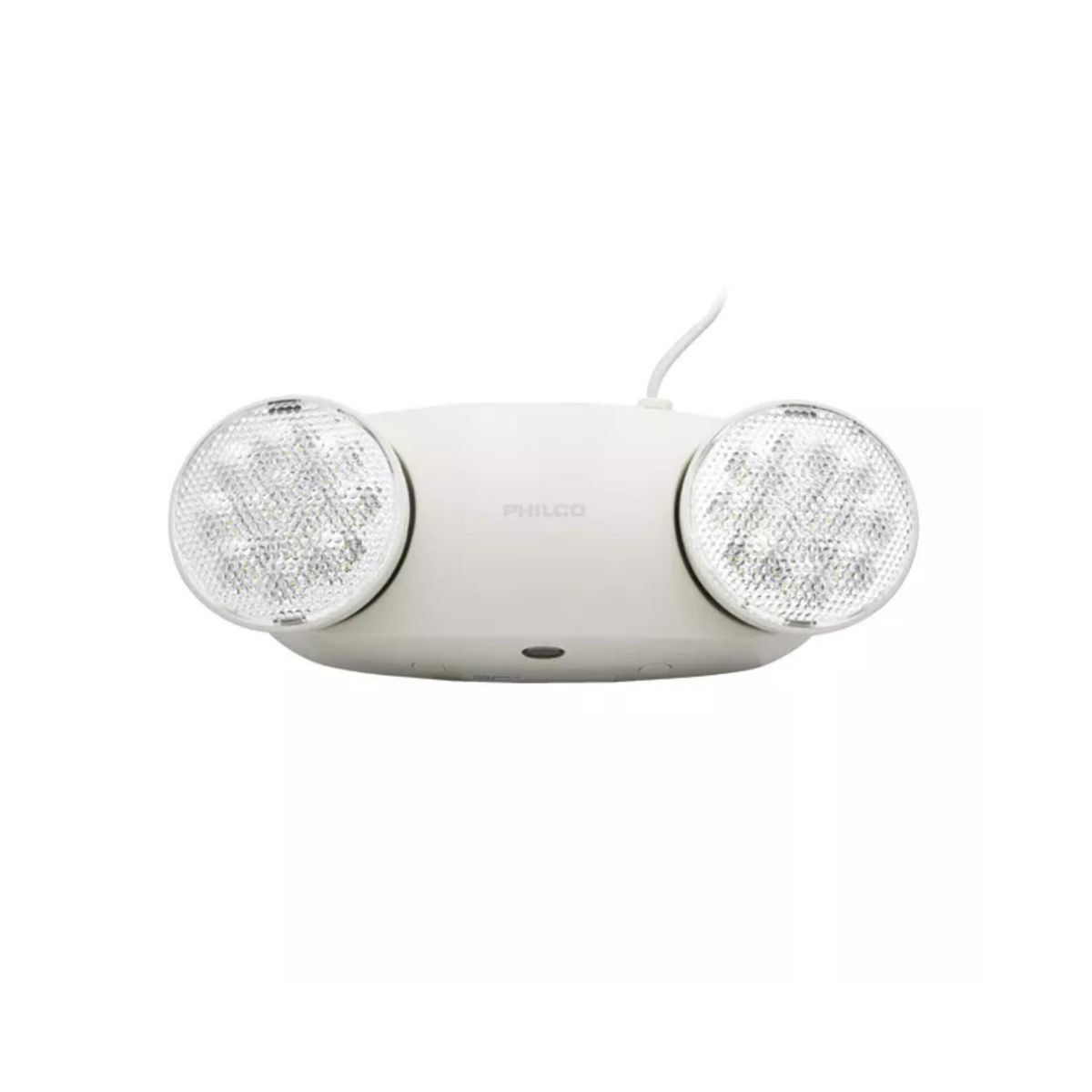 PHILCO - Lampara De Emergencia 2 Focos 24 LEDS IP20 Blanco Philco